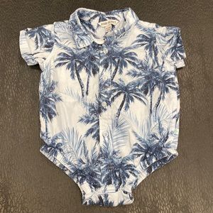 Posh Peanut Collared Onesie